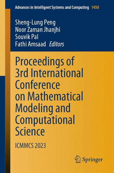 bokomslag Proceedings of 3rd International Conference on Mathematical Modeling and Computational Science