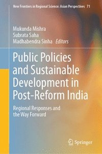 bokomslag Public Policies and Sustainable Development in Post-Reform India