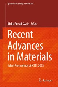bokomslag Recent Advances in Materials