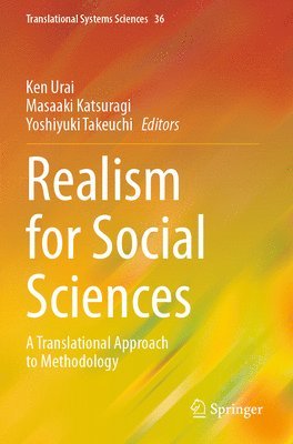 bokomslag Realism for Social Sciences