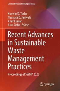 bokomslag Recent Advances in Sustainable Waste Management Practices