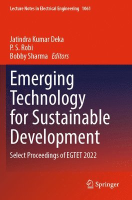 bokomslag Emerging Technology for Sustainable Development