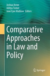 bokomslag Comparative Approaches in Law and Policy