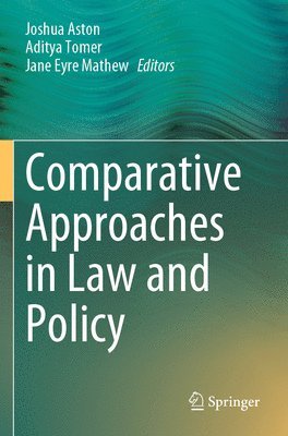 bokomslag Comparative Approaches in Law and Policy