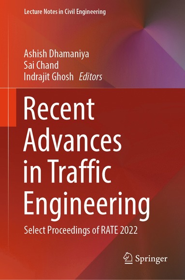 bokomslag Recent Advances in Traffic Engineering