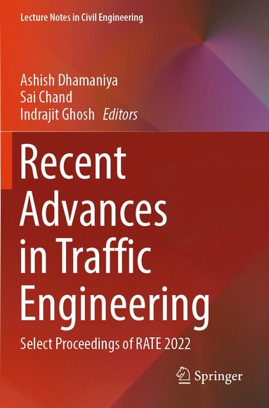 bokomslag Recent Advances in Traffic Engineering