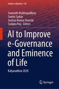 bokomslag AI to Improve e-Governance and Eminence of Life