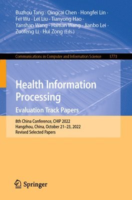 Health Information Processing. Evaluation Track Papers 1