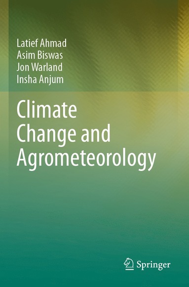 bokomslag Climate Change and Agrometeorology