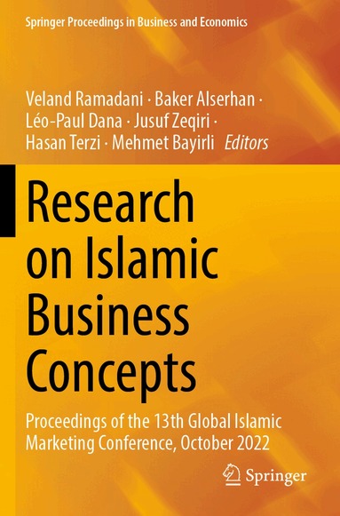 Veland Ramadani, Baker Alserhan, Léo-Paul Dana, Jusuf Zeqiri, Hasan Terzi, Mehmet Bayirli - Research on Islamic Business Concepts, Häftad