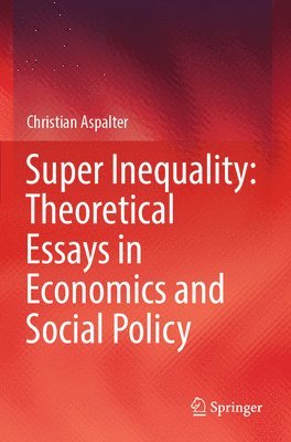 bokomslag Super Inequality: Theoretical Essays in Economics and Social Policy