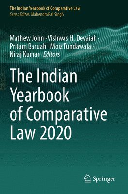 bokomslag The Indian Yearbook of Comparative Law 2020