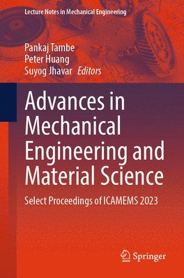 bokomslag Advances in Mechanical Engineering and Material Science