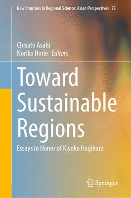 bokomslag Toward Sustainable Regions