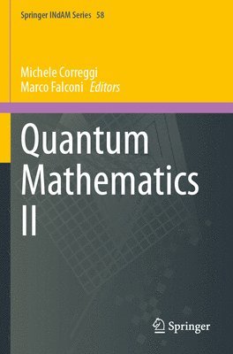 Michele Correggi, Marco Falconi - Quantum Mathematics II, Häftad