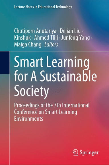 bokomslag Smart Learning for A Sustainable Society