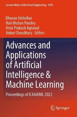 Advances and Applications of Artificial Intelligence & Machine Learning 1