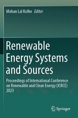 Renewable Energy Systems and Sources 1