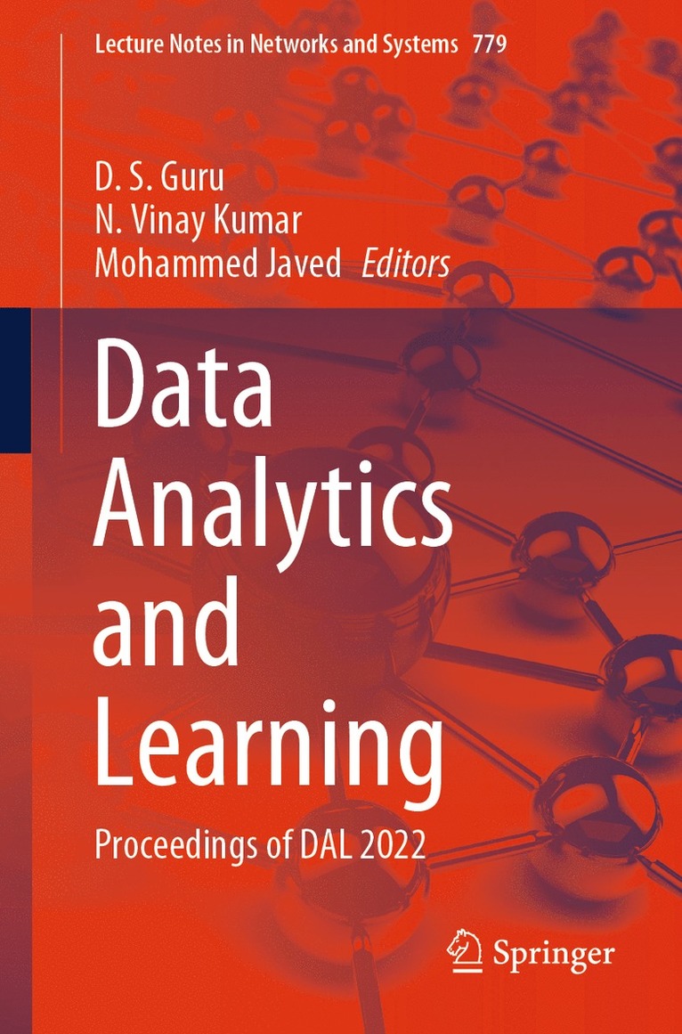 D. S. Guru, N. Vinay Kumar, Mohammed Javed - Data Analytics and Learning, Häftad