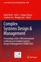 bokomslag Complex Systems Design & Management