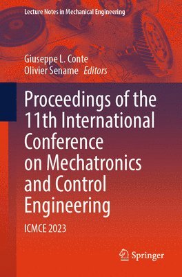 Proceedings of the 11th International Conference on Mechatronics and Control Engineering 1