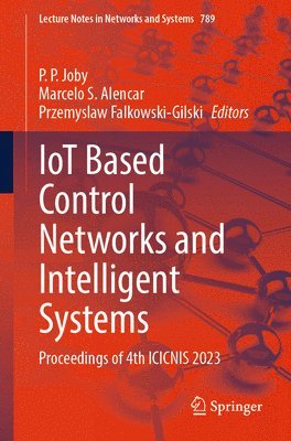 bokomslag IoT Based Control Networks and Intelligent Systems