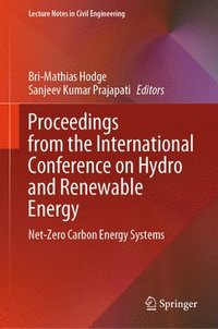 bokomslag Proceedings from the International Conference on Hydro and Renewable Energy