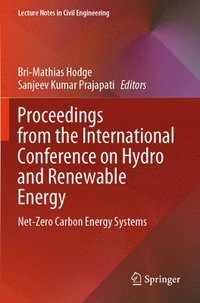 bokomslag Proceedings from the International Conference on Hydro and Renewable Energy