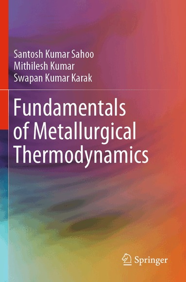 Santosh Kumar Sahoo, Mithilesh Kumar, Swapan Kumar Karak - Fundamentals of Metallurgical Thermodynamics, Häftad