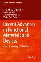 bokomslag Recent Advances in Functional Materials and Devices