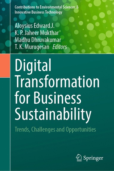 bokomslag Digital Transformation for Business Sustainability