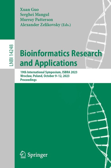Xuan Guo, Serghei Mangul, Murray Patterson, Alexander Zelikovsky - Bioinformatics Research and Applications, Häftad