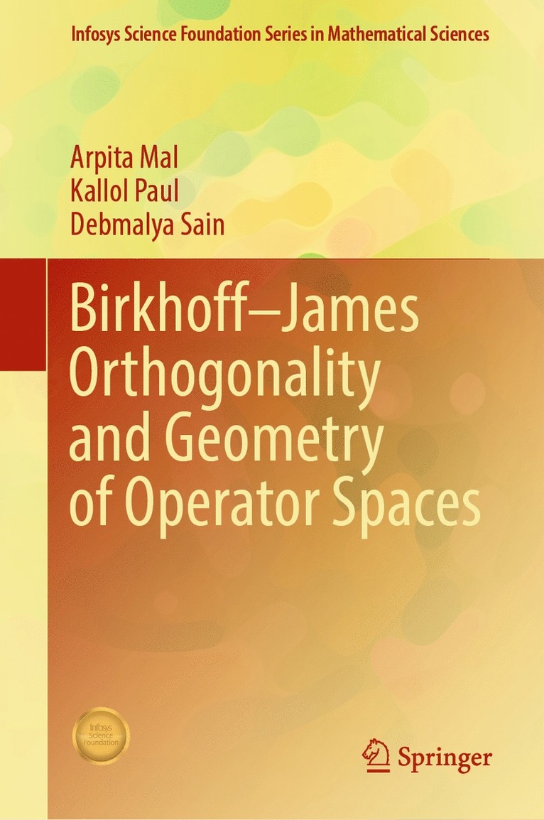 BirkhoffJames Orthogonality and Geometry of Operator Spaces 1