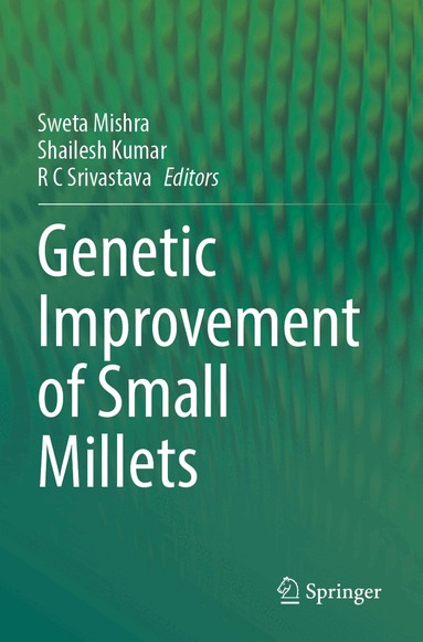 Sweta Mishra, Shailesh Kumar, R C Srivastava - Genetic improvement of Small Millets, Häftad