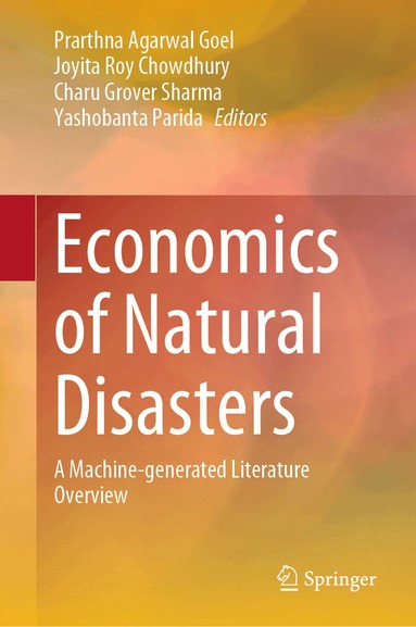 Prarthna Agarwal Goel, Joyita Roy Chowdhury, Charu Grover Sharma, Yashobanta Parida - Economics of Natural Disasters, Inbunden