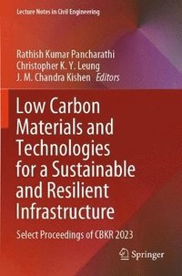 bokomslag Low Carbon Materials and Technologies for a Sustainable and Resilient Infrastructure