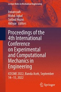 bokomslag Proceedings of the 4th International Conference on Experimental and Computational Mechanics in Engineering