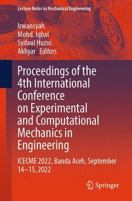 Proceedings of the 4th International Conference on Experimental and Computational Mechanics in Engineering 1