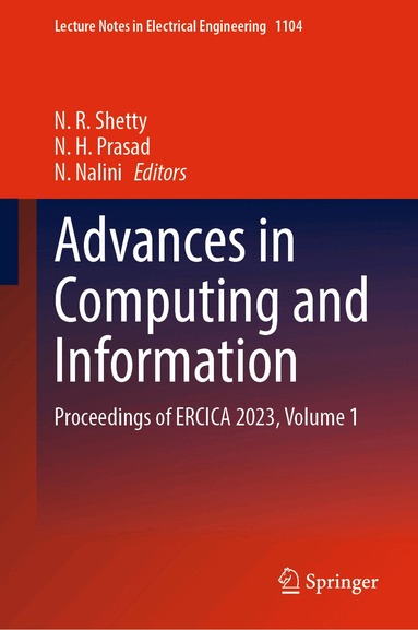 N. R. Shetty, N. H. Prasad, N. Nalini - Advances in Computing and Information, Inbunden