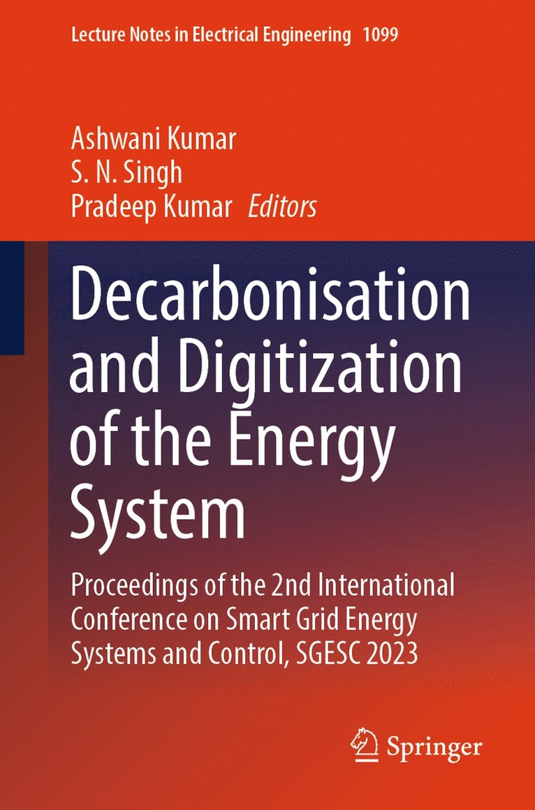 Decarbonisation and Digitization of the Energy System 1