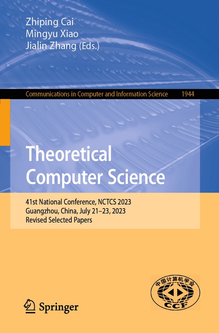 Theoretical Computer Science 1