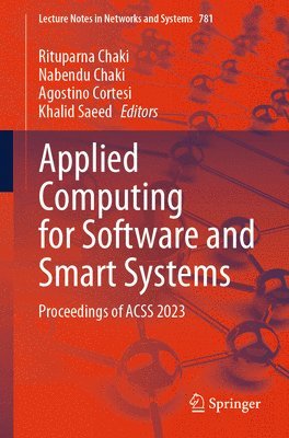 bokomslag Applied Computing for Software and Smart Systems