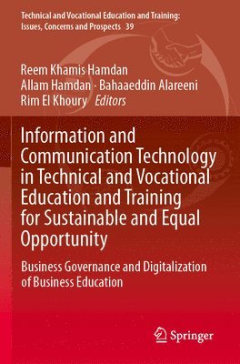bokomslag Information and Communication Technology in Technical and Vocational Education and Training for Sustainable and Equal Opportunity