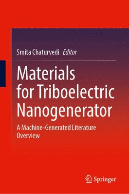 bokomslag Materials for Triboelectric Nanogenerator