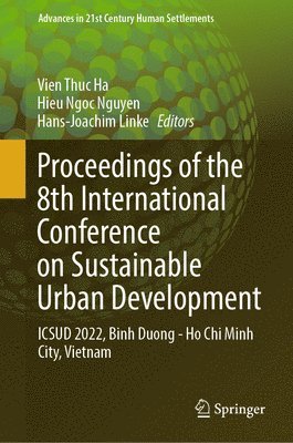 Proceedings of the 8th International Conference on Sustainable Urban Development 1