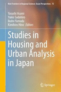 bokomslag Studies in Housing and Urban Analysis in Japan