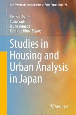 Studies in Housing and Urban Analysis in Japan 1