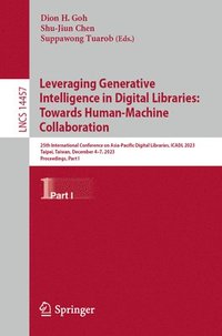bokomslag Leveraging Generative Intelligence in Digital Libraries: Towards Human-Machine Collaboration