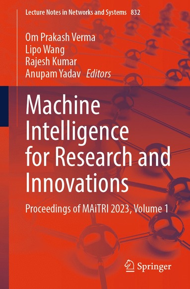 bokomslag Machine Intelligence for Research and Innovations