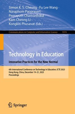 bokomslag Technology in Education. Innovative Practices for the New Normal